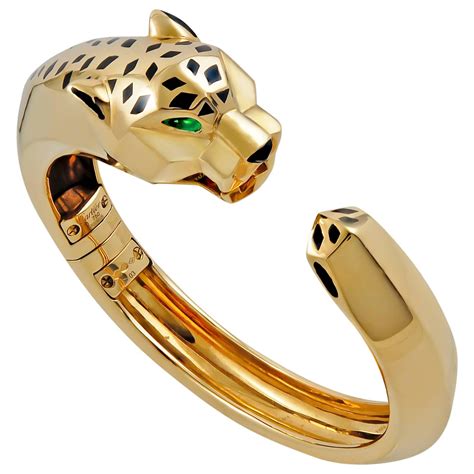 bracelet jaguar cartier|cartier panthere bracelet price.